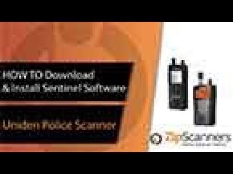 download uniden sentinel software